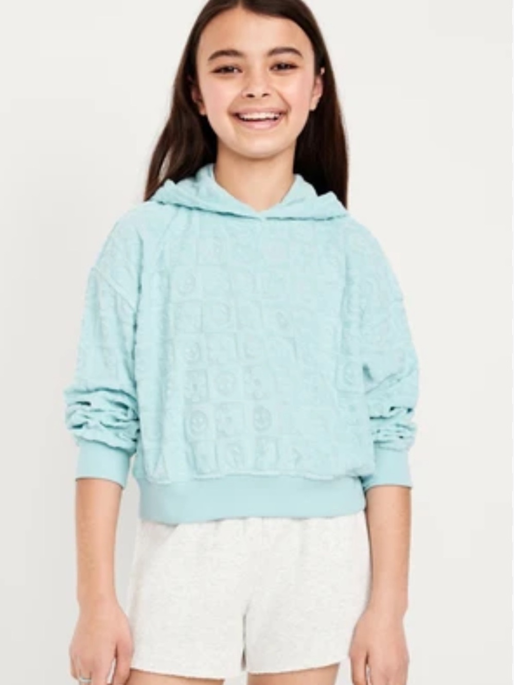 5/$20 SALE ❤️ Light Blue Hooded kids Sweater